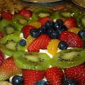 Fresh fruit tart