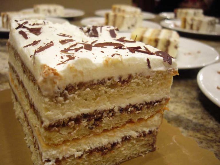 Tiramisu dessert prepared by The Mobile Chef